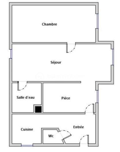 Appartement - 60 m² - 3 pièces