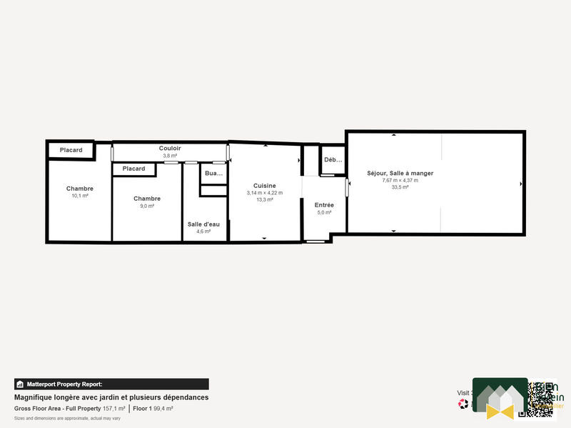 Maison - 105 m² - 5 pièces