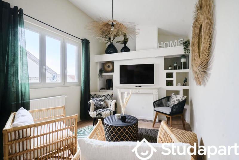 Chambre - 8 m² - 1 pièce