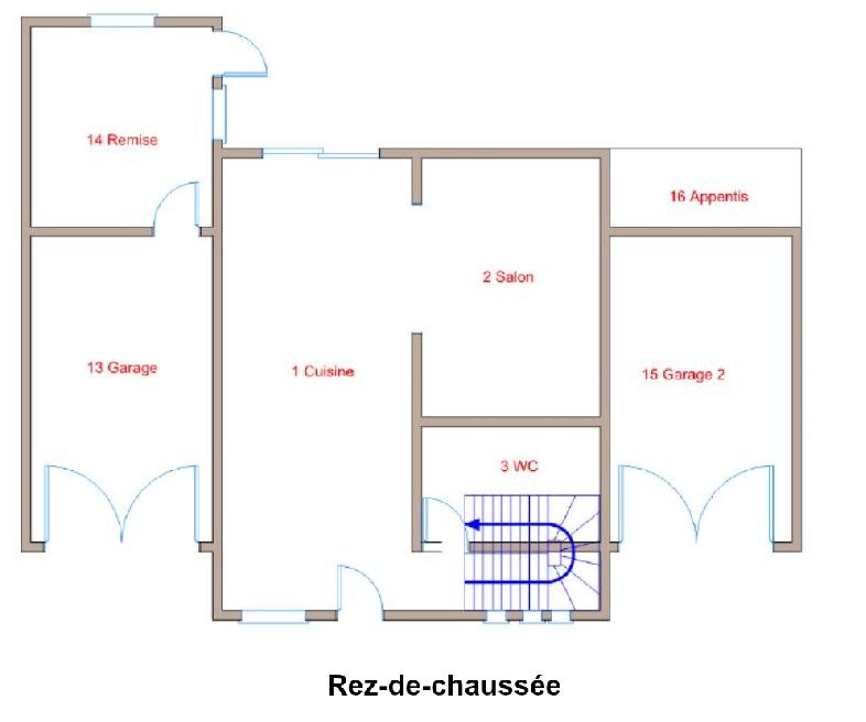 Maison de campagne - 75 m² - 6 pièces