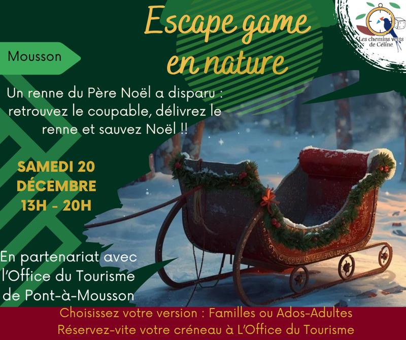 Escape Game de Noël à Mousson