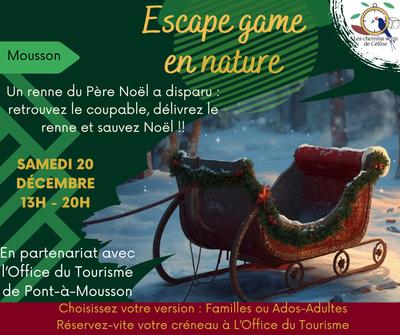 Escape Game de Noël à Mousson