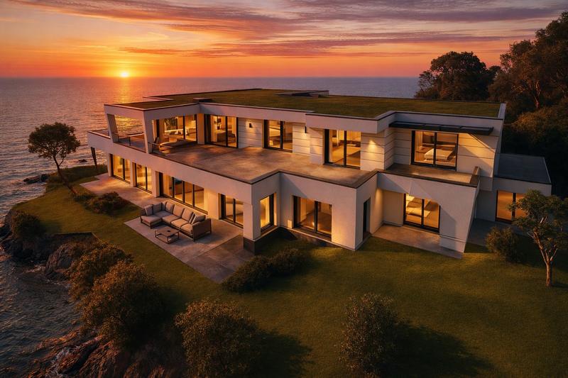 Maison contemporaine - 617 m² - 10 pièces