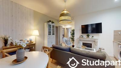 Chambre - 12 m² - 1 pièce