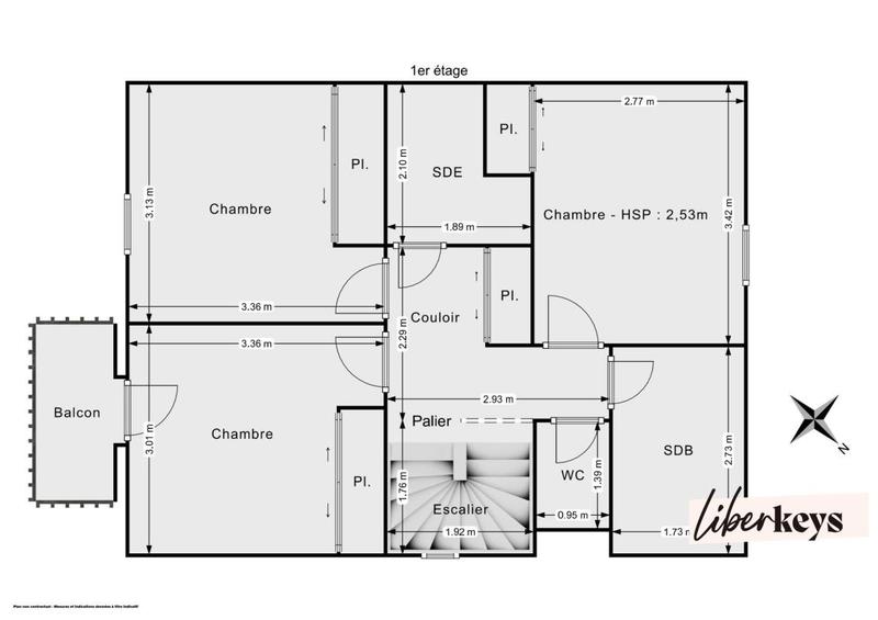 Maison - 91 m² - 4 pièces