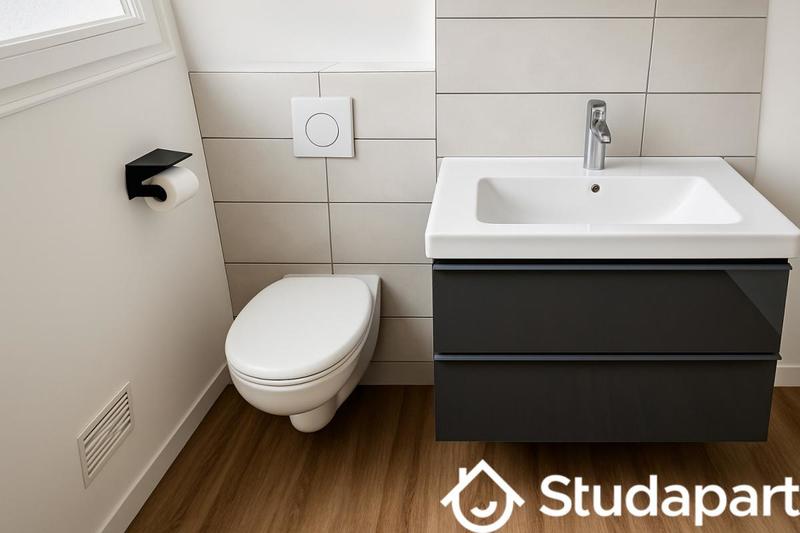 Chambre - 12 m² - 1 pièce