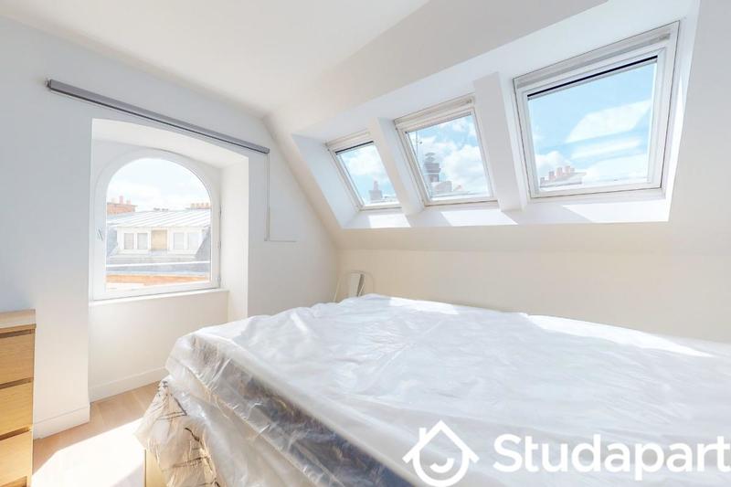 Chambre - 13 m² - 1 pièce