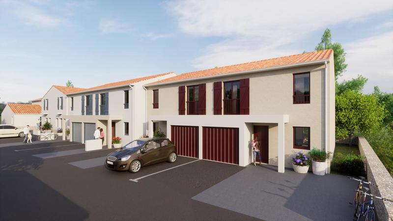 Maison de village - 68 m² - 3 pièces