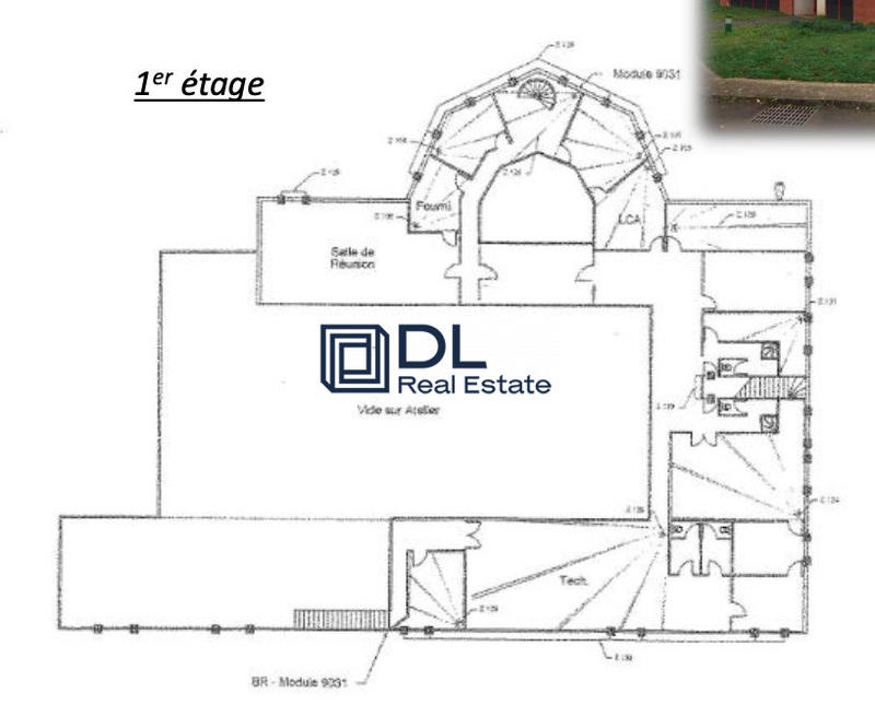 Entrepôt - 1 850 m²