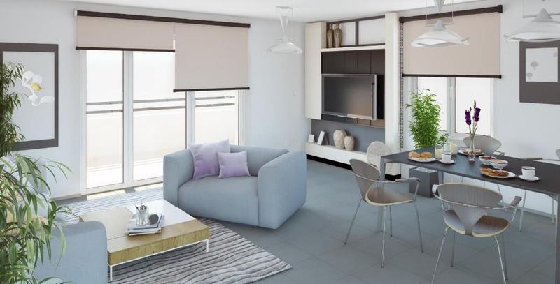 Appartement - 66 m² - 3 pièces