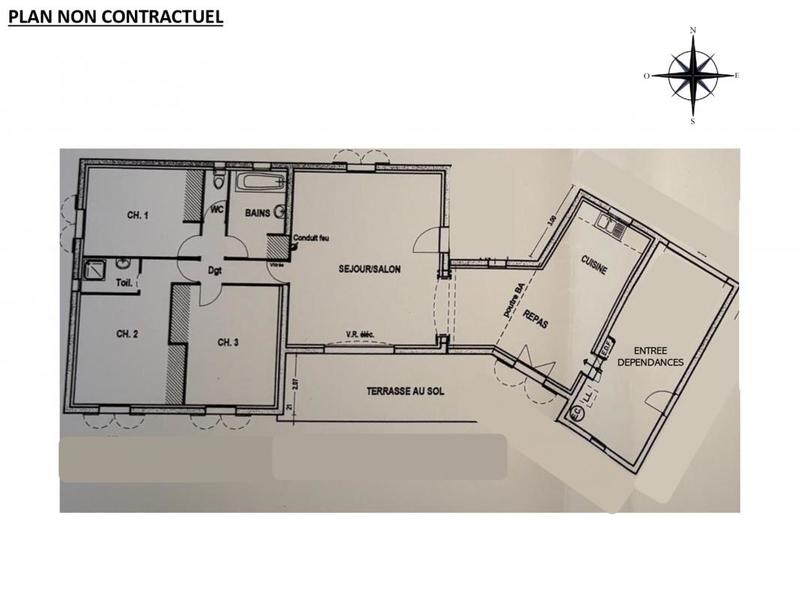 Maison - 125 m² - 4 pièces