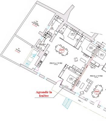 Appartement - 110 m² - 4 pièces