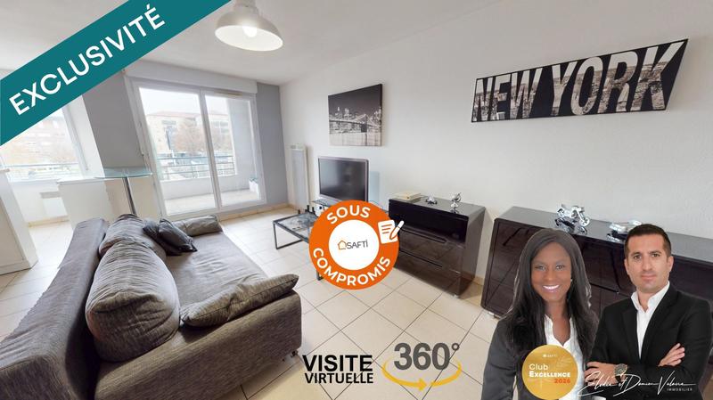 Appartement - 48 m² - 2 pièces