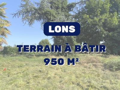 Terrain constructible - 950 m²