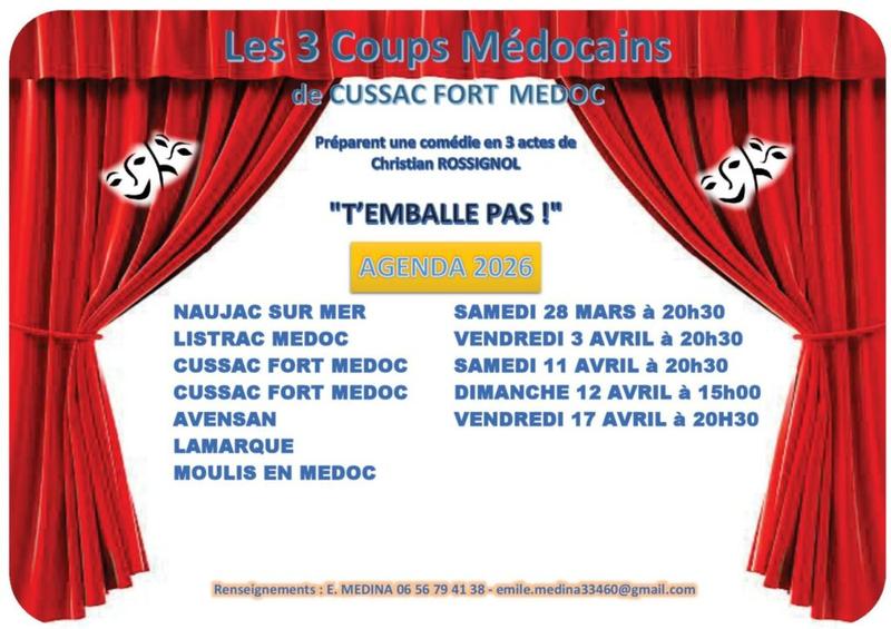 Pièce de théâtre "T'emballe pas !"