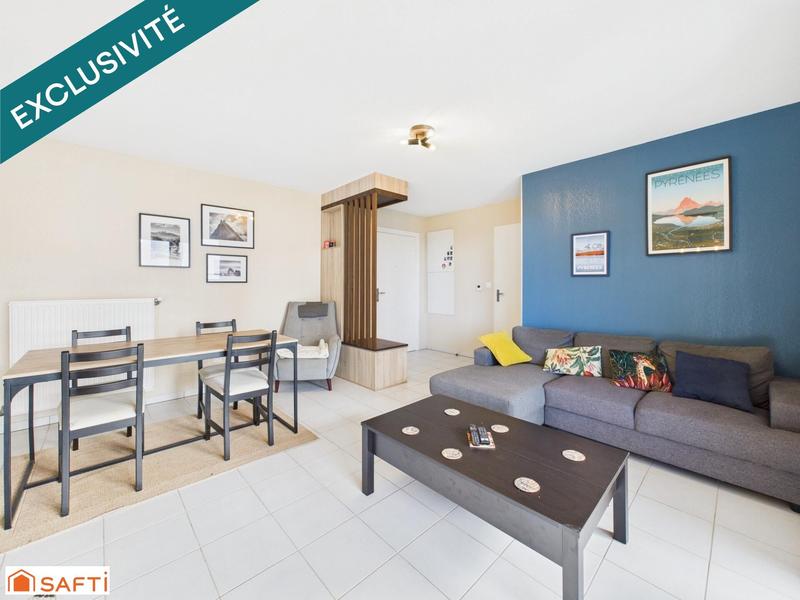 Appartement - 64 m² - 3 pièces