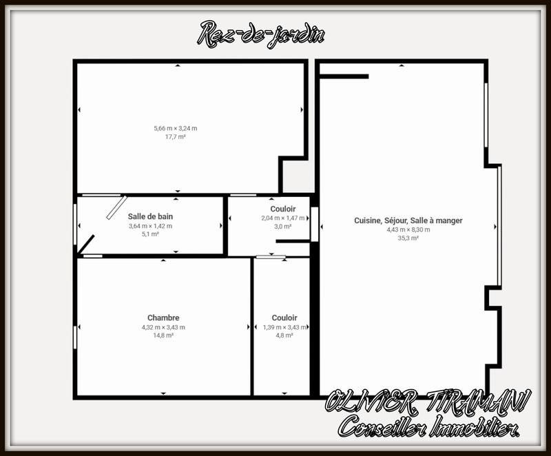 Maison de ville - 162 m² - 7 pièces