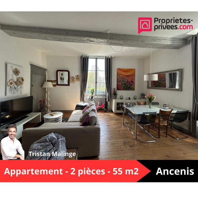 Appartement - 55 m² - 2 pièces