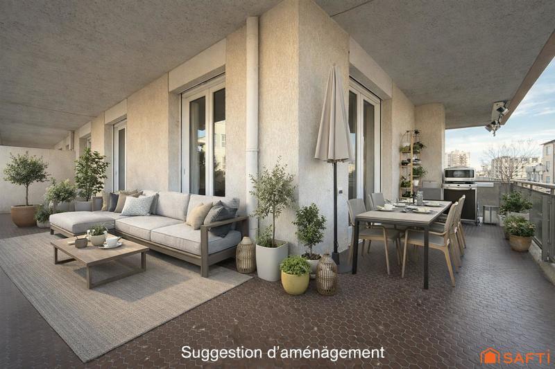 Appartement - 105 m² - 4 pièces