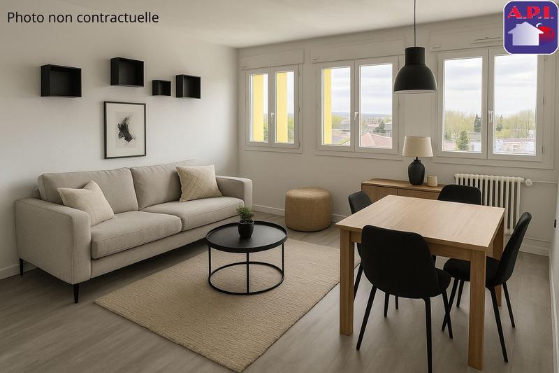 Appartement - 60 m² - 3 pièces