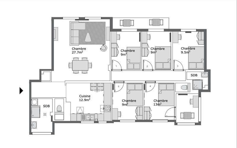 Appartement - 102 m²