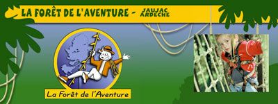 La Forêt de l'Aventure de Jaujac