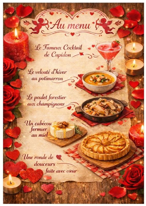 Soir de romance - Saint-Valentin