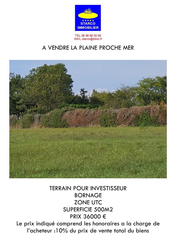 Terrain - 500 m²
