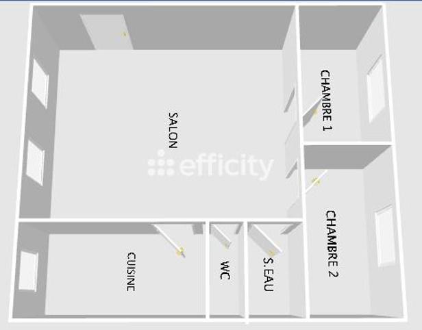 Immeuble - 150 m² - 3 pièces