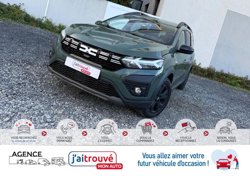 Dacia Jogger Tce 110Cv Bv6 7places 33 000Km*Moteur à chaîne*Garantie possible jusqu'à 60 mois*Ct Révision Ok*Pneus m+S*Sièges Chauffant*Phares led*Caméra de recul*Autoradio (+Commande aux volant) Bluetooth(Car play)*Climatisation Automatique bi-zone*Régul