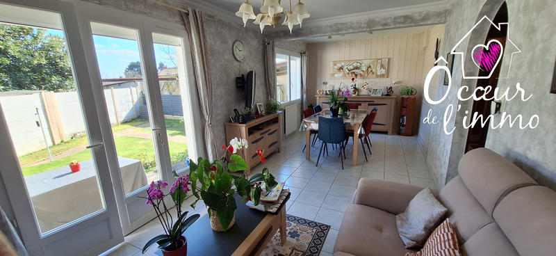 Maison - 87 m² - 5 pièces