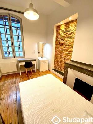 Chambre - 13 m² - 1 pièce