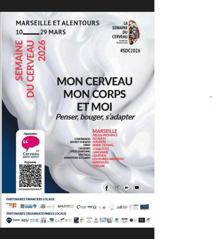La Semaine du Cerveau : mon cerveau, mon corps et moi