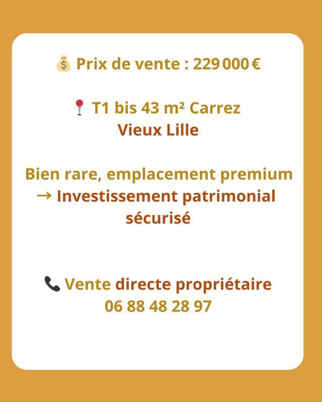 Appartement - 42 m² - 1 pièce
