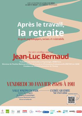 Conférence « Après le travail, la retraite » (Salle Joseph Escande)