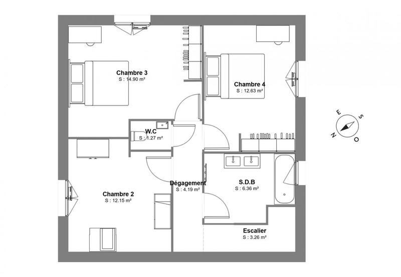 Maison - 118 m² - 5 pièces
