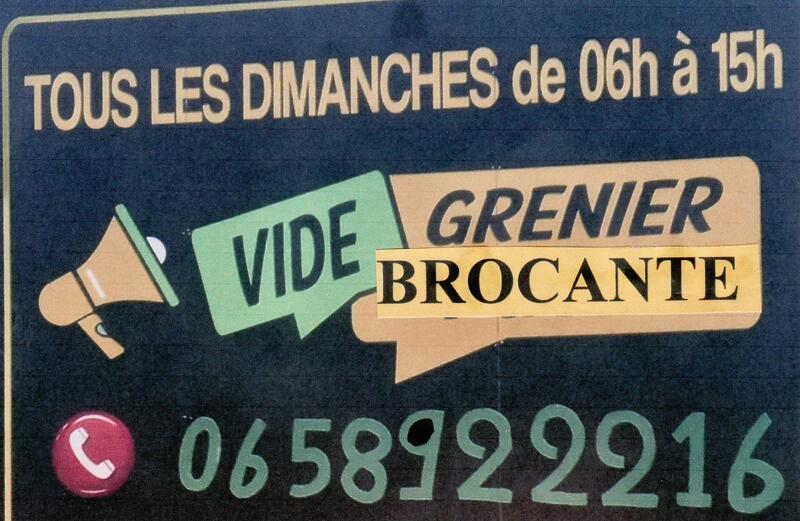Vide grenier et brocante des "serres"