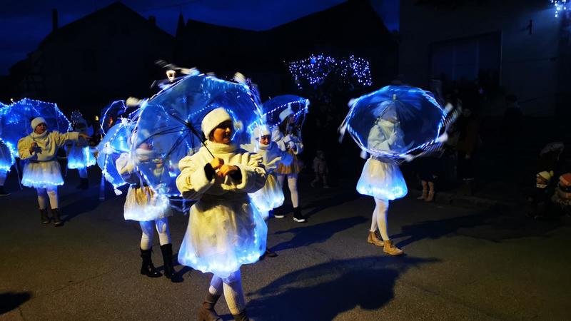 Parade lumineuse de Noël