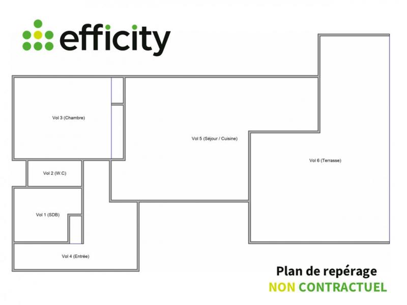 Appartement - 50 m² - 3 pièces