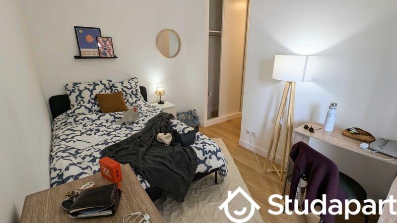 Chambre - 22 m² - 1 pièce