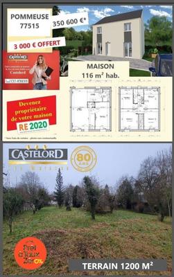 Maison - 116 m² - 6 pièces