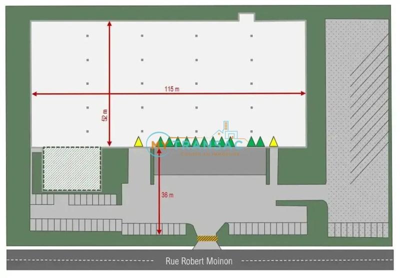 Entrepôt - 6 972 m²
