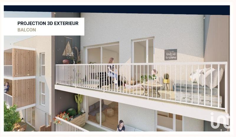 Appartement - 50 m² - 3 pièces