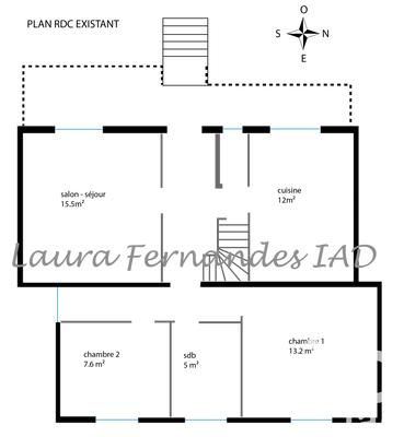 Maison - 110 m² - 5 pièces