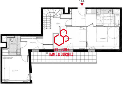 Duplex - 118 m² - 5 pièces