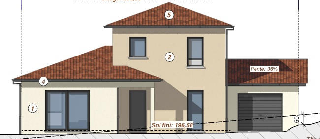 Maison - 101 m² - 4 pièces