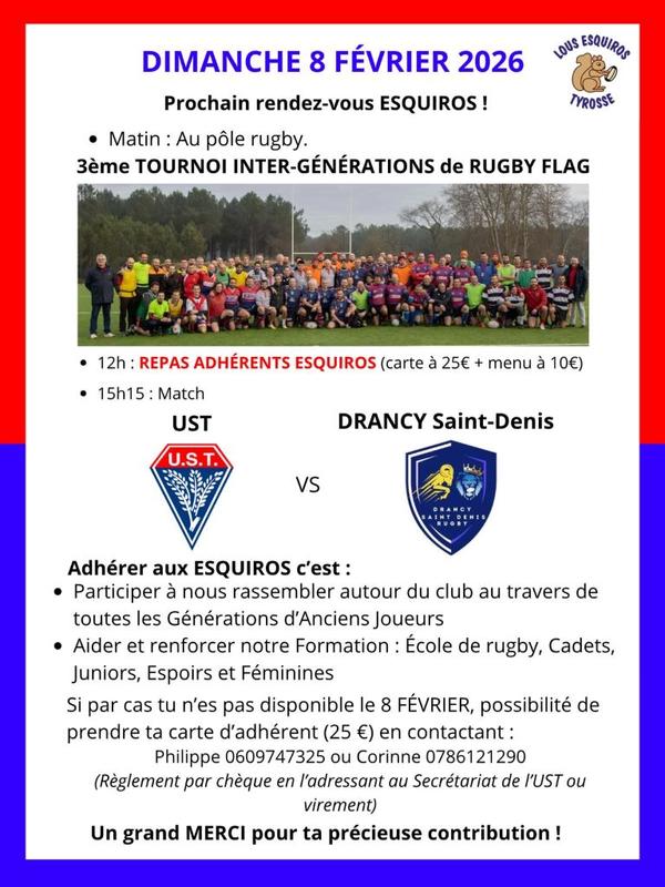 Journée des anciens joueurs de l'Ust Rugby