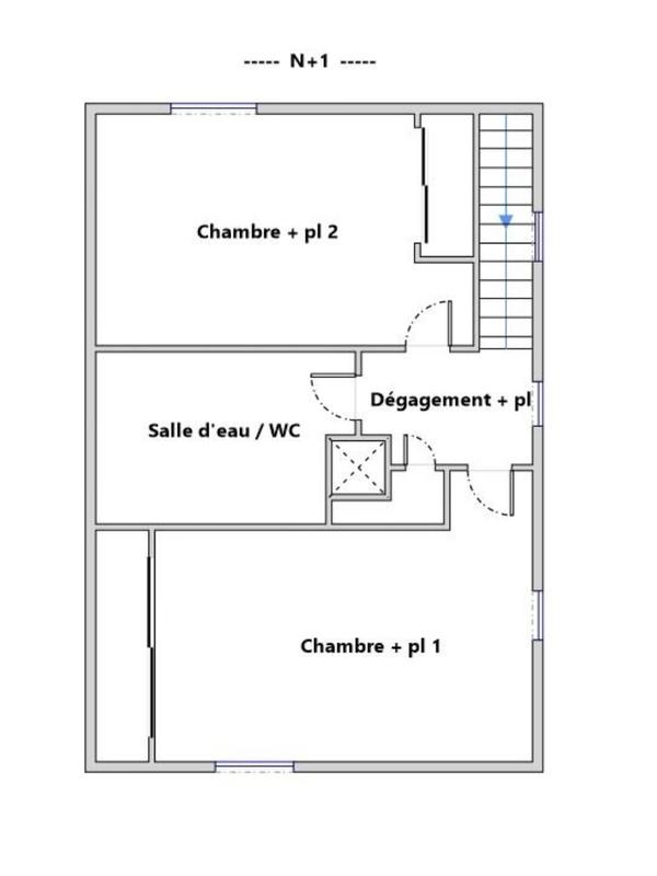 Appartement - 62 m² - 3 pièces
