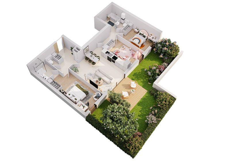 Appartement - 21 à 87 m² - 1 à 4 pièces