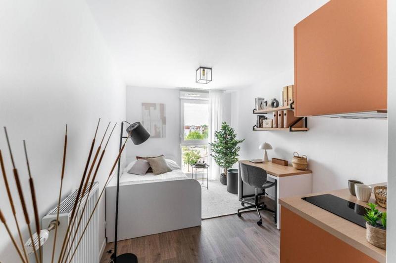 Studio - 17 m² - 1 pièce